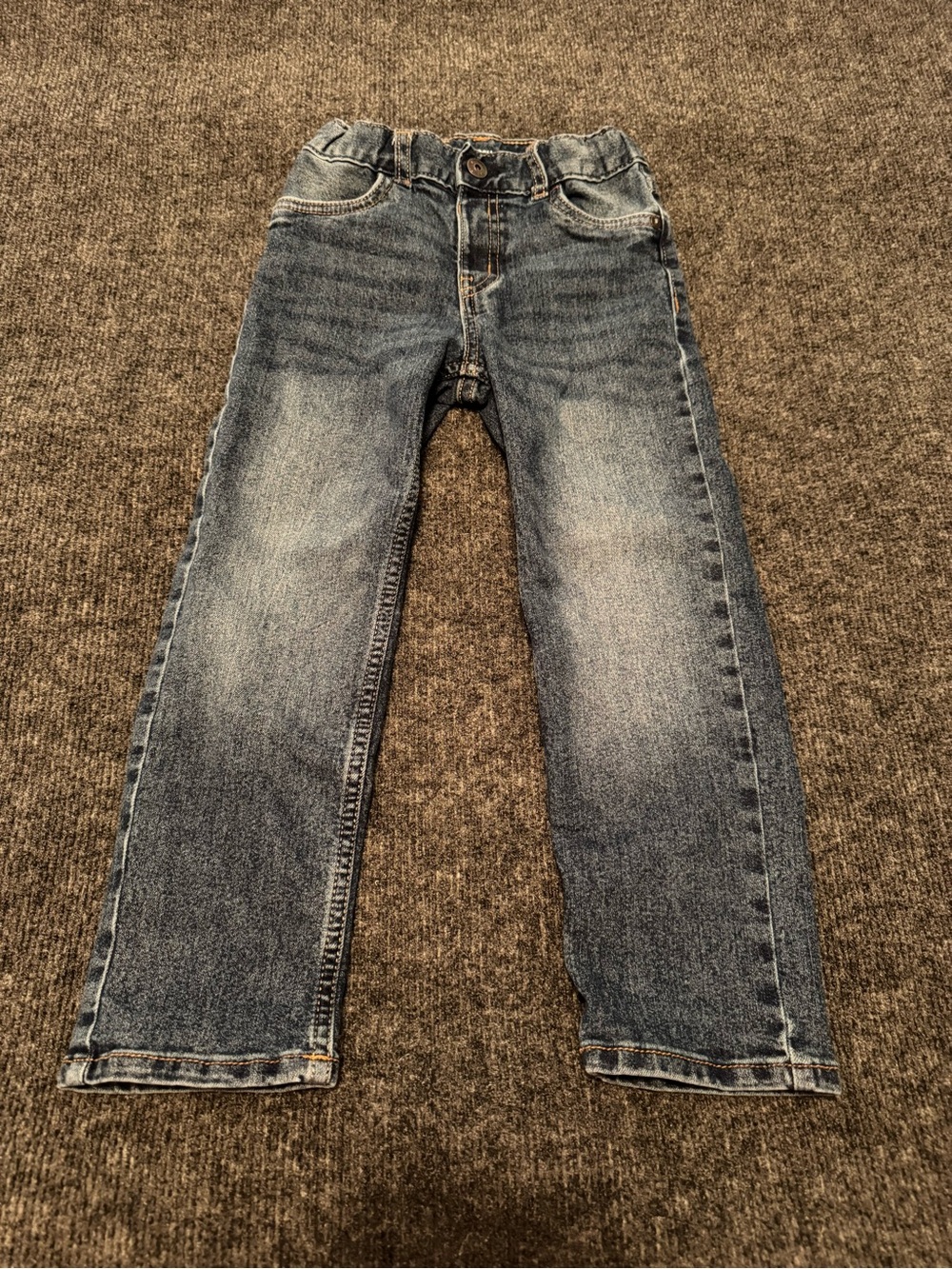 Boys OshKosh B'gosh Straight Denim Jeans – Adjustable Waist - Size 5T